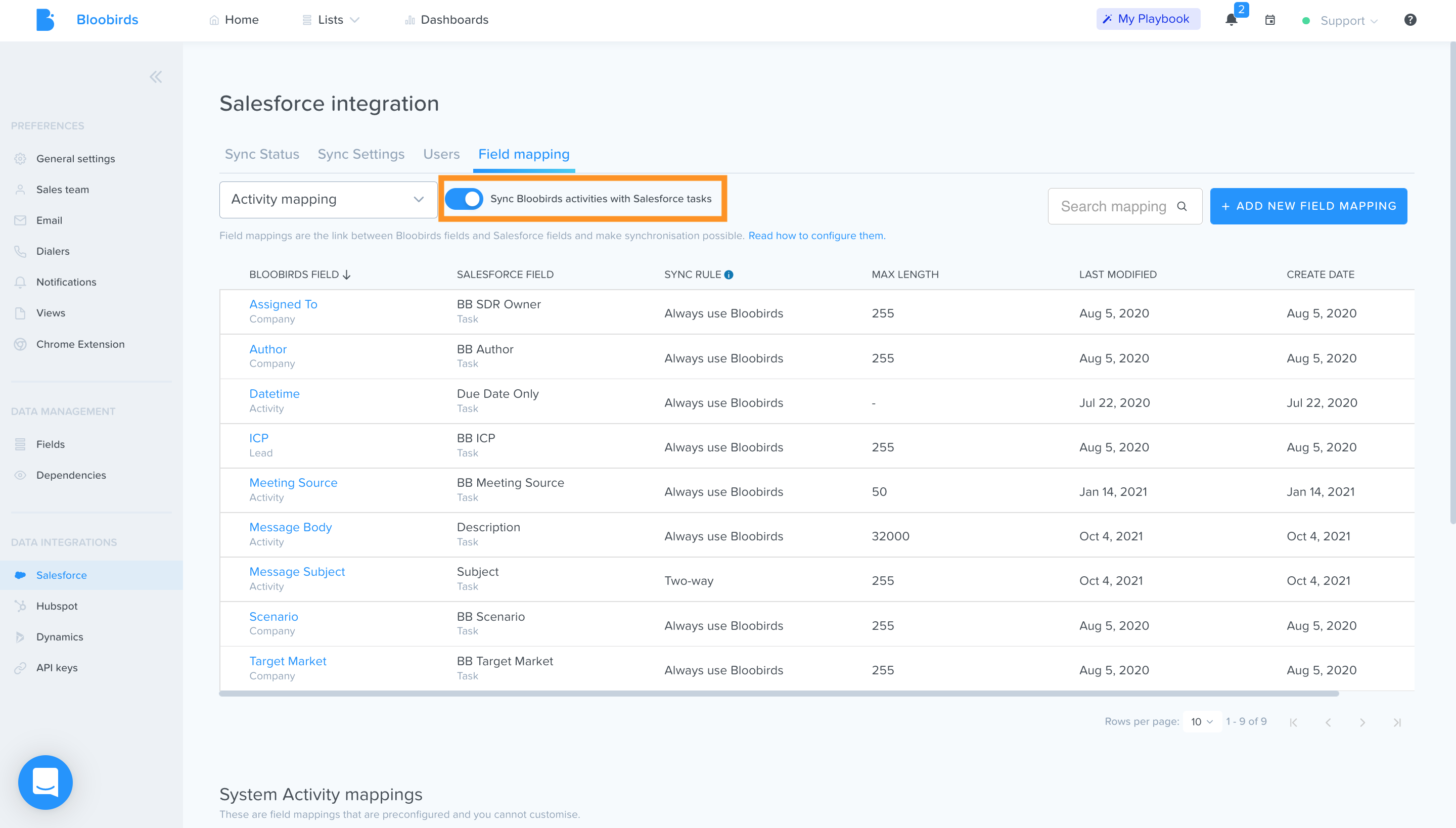 How To Manage Field Mapping In Salesforce Native Integration   6 